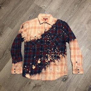 Arizona Jean Custom Dyed Flannel Shirt